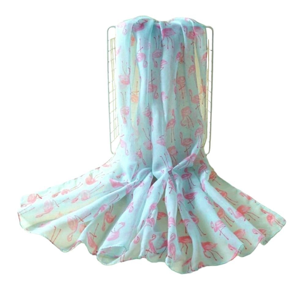 **SOLD**Flamingo 🦩 Pattern Scarf - Picture 3 of 7